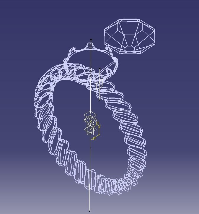 Finger Ring-01 3D print model_63