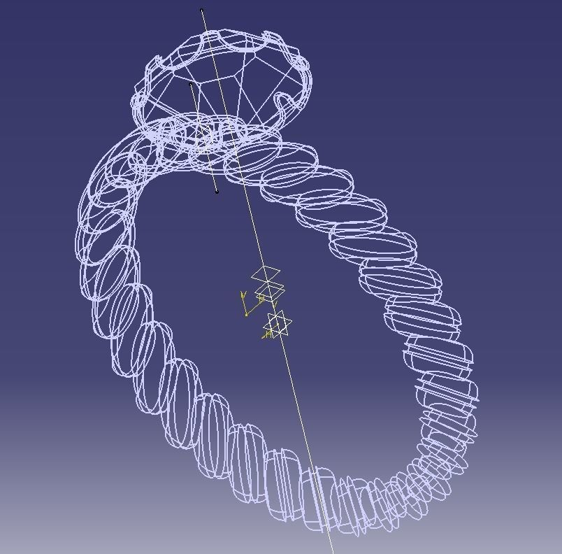 Finger Ring-01 3D print model_48