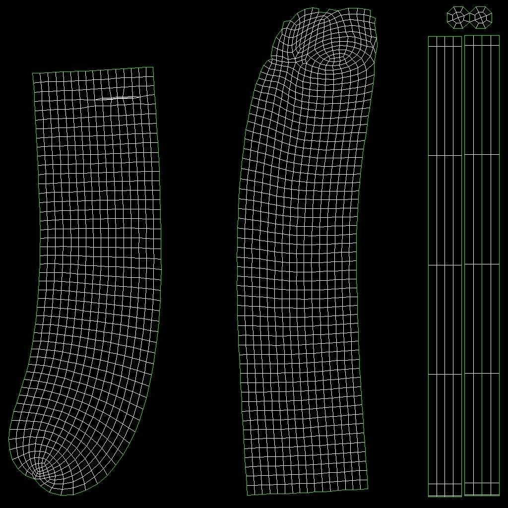 Lollipop rainbow on stick Low-poly 3D model_18