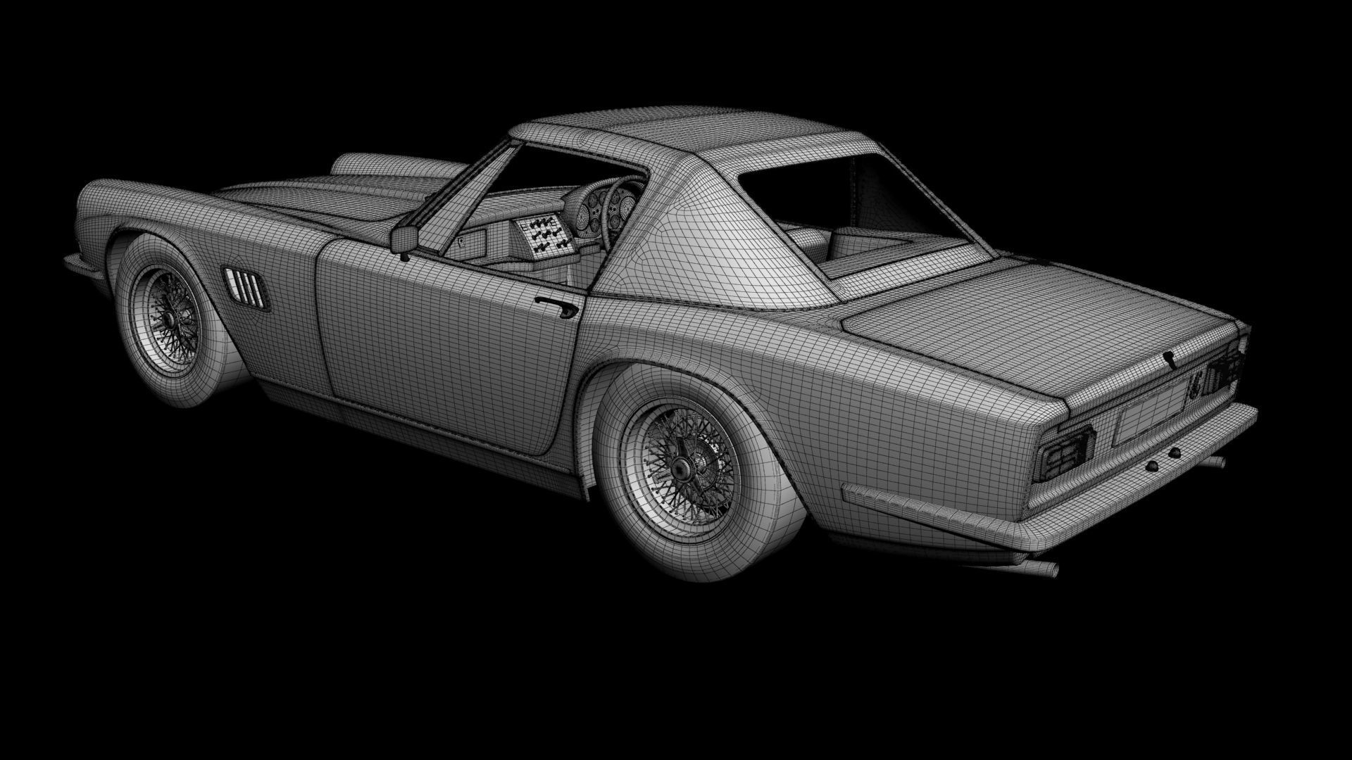 AC 428 Convertible 3D model_16