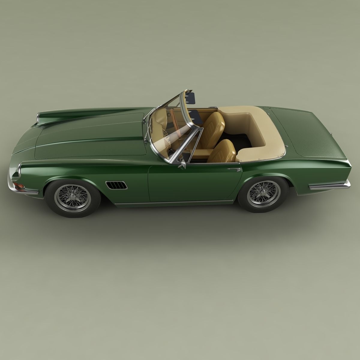 AC 428 Convertible 3D model_6