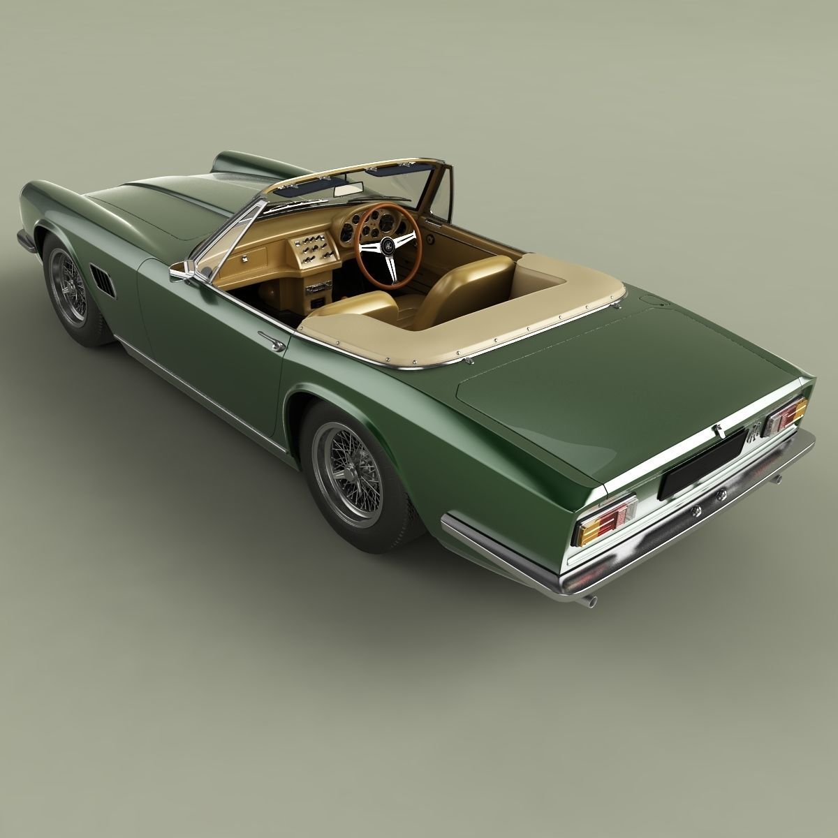 AC 428 Convertible 3D model_7