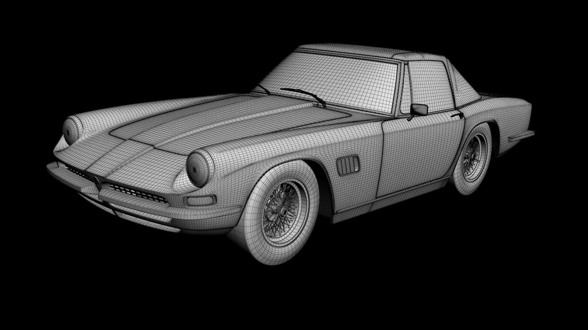 AC 428 Convertible 3D model_14