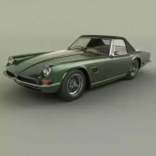 AC 428 Convertible 3D model