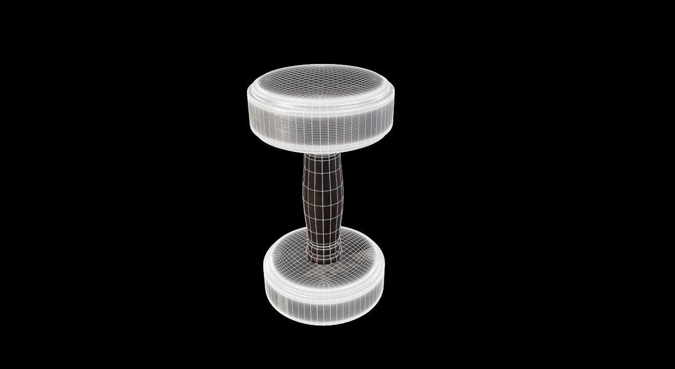 5 kg dumbbell - 3d model print 3D print model_3