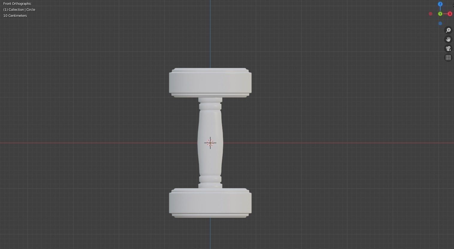 5 kg dumbbell - 3d model print 3D print model_5