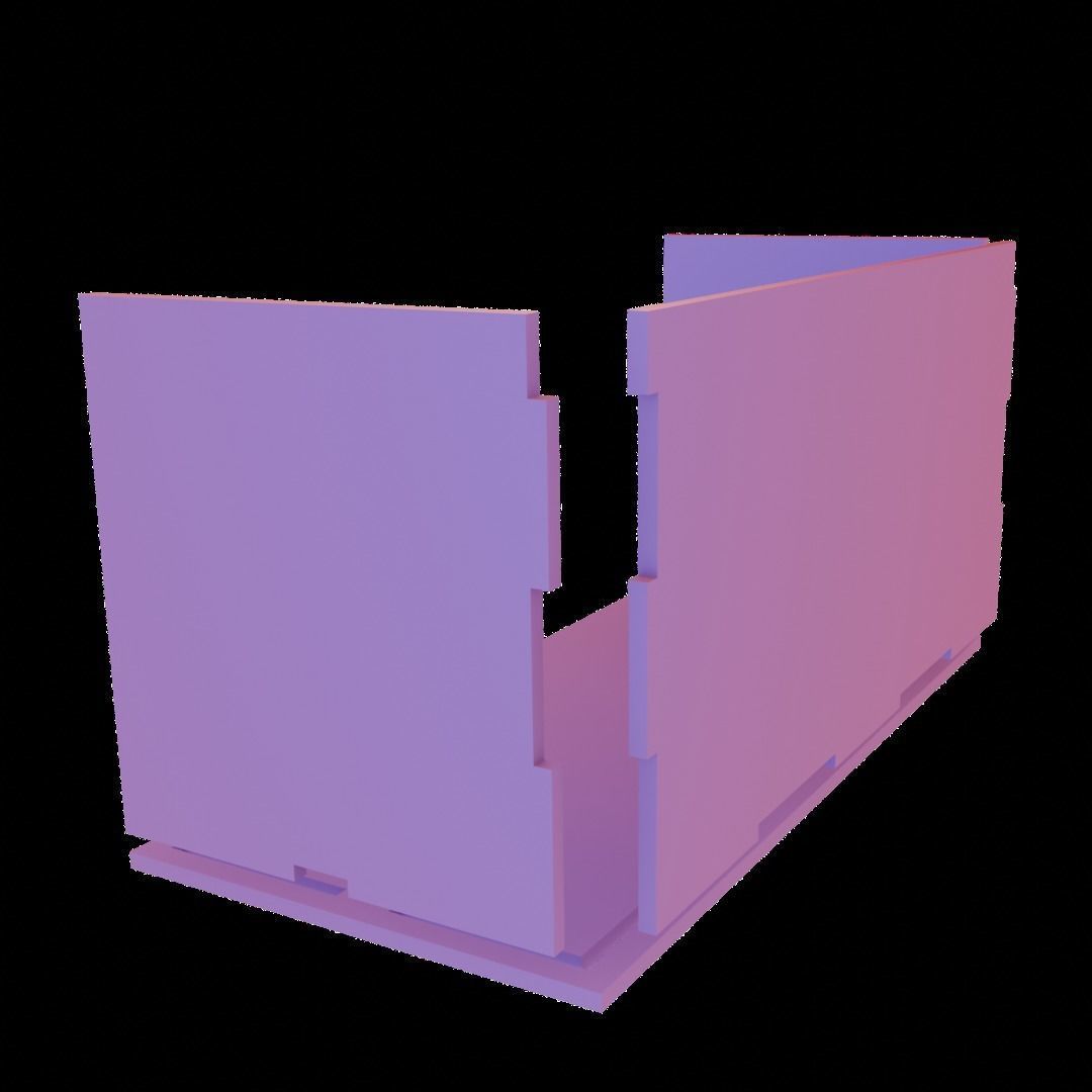 1-64 SCALE GARAGE WITH SHUTTER 3D print model_7