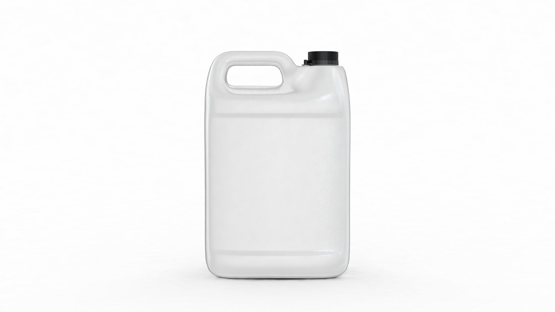 Plastic Gallon 3D model_2