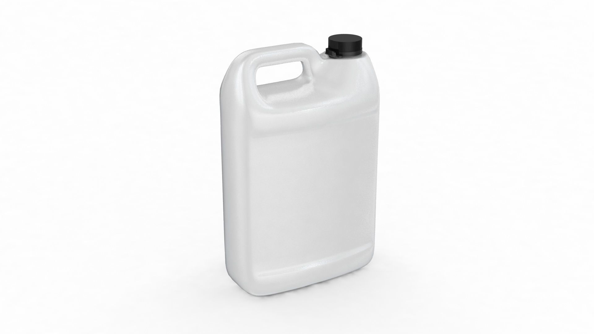 Plastic Gallon 3D model_6