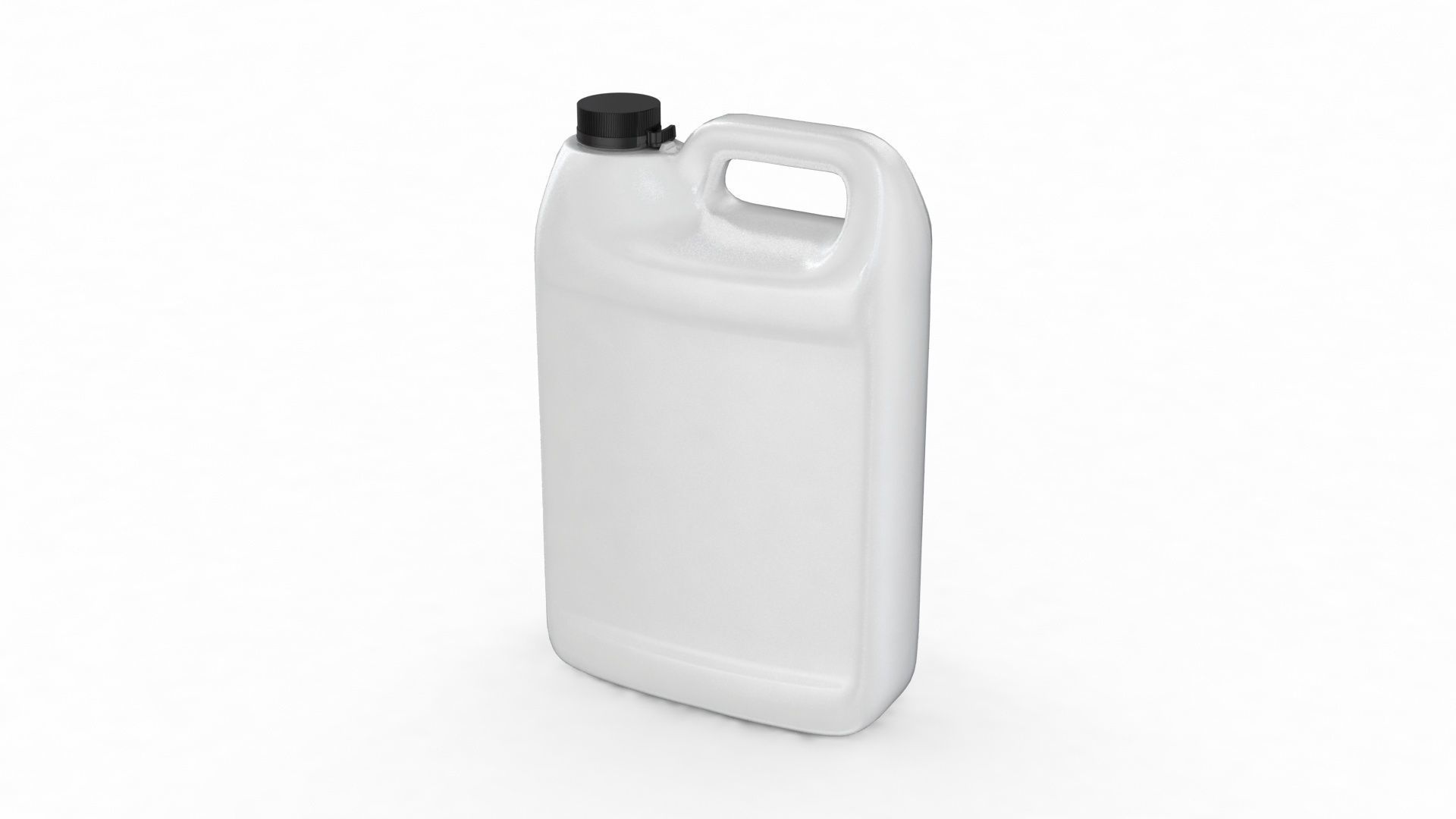 Plastic Gallon 3D model_5