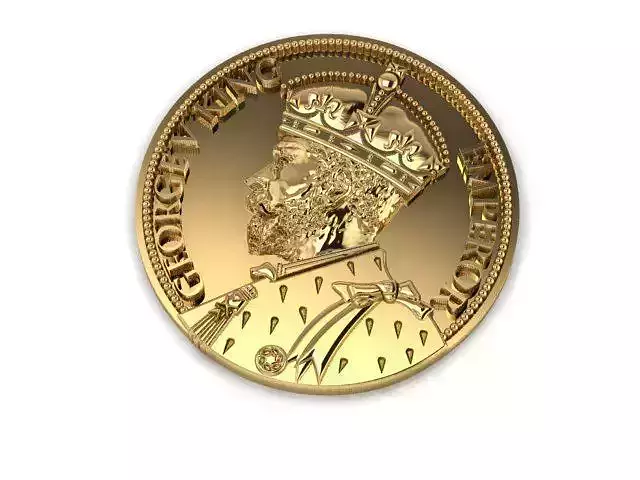 GEORGE V KING COIN