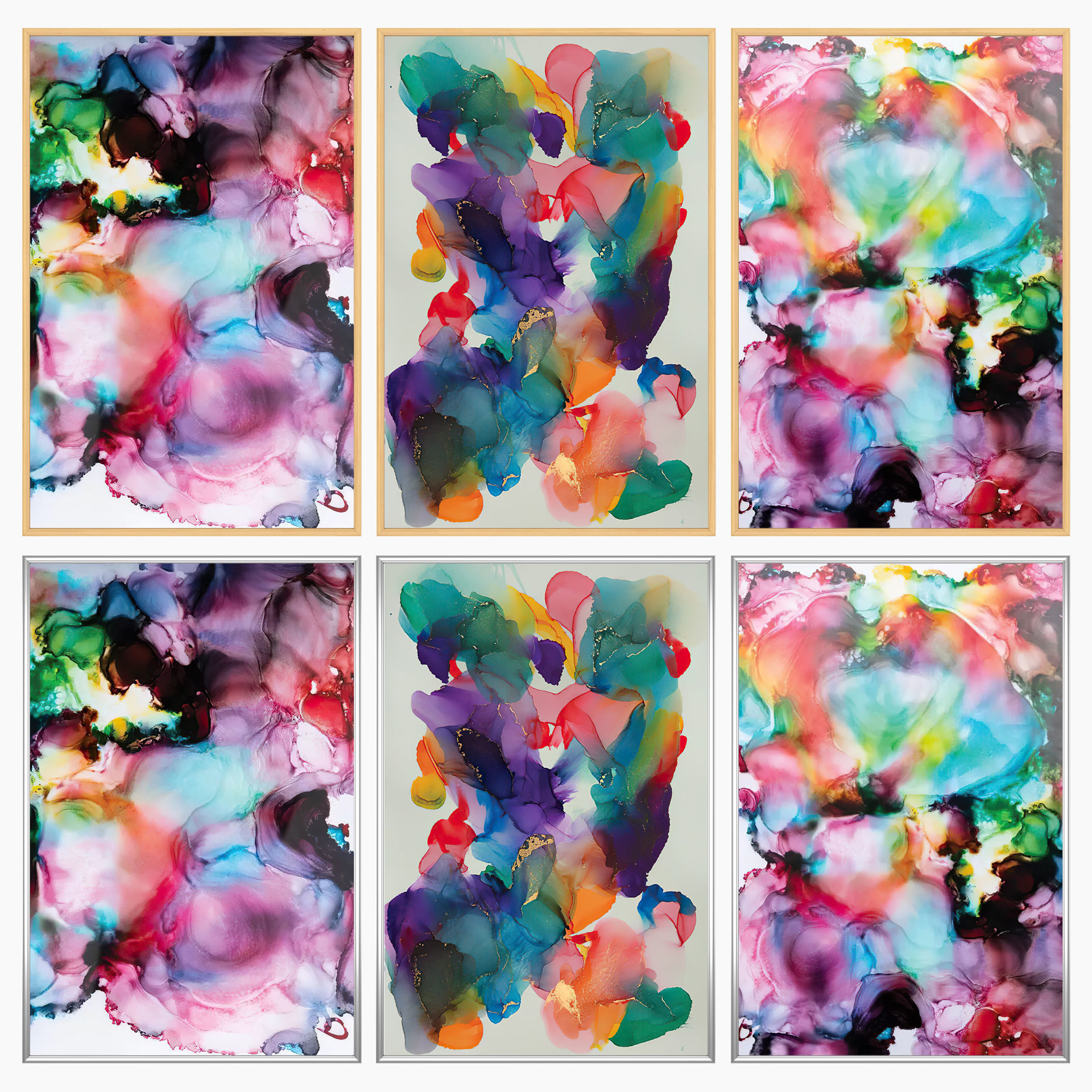 Wall Art Set 3932 3D model_2