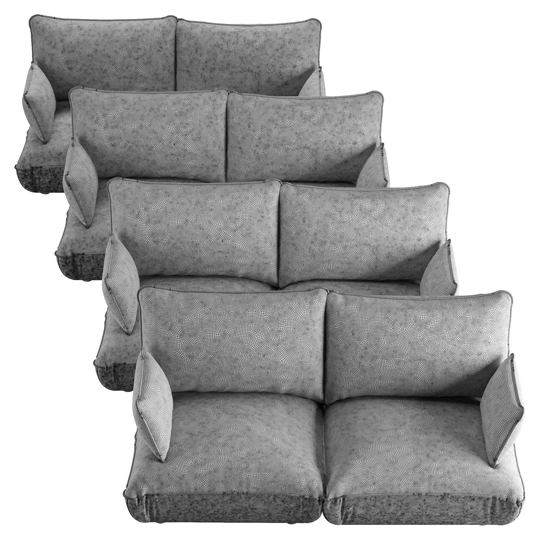 Fatboy Sumo Medium Sofa 3D model_8