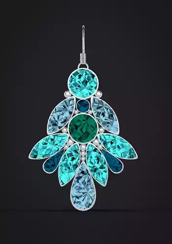 ACCESSORIES earing 011 FOR FV2 AVATAR 3D CLO MARVELOUS