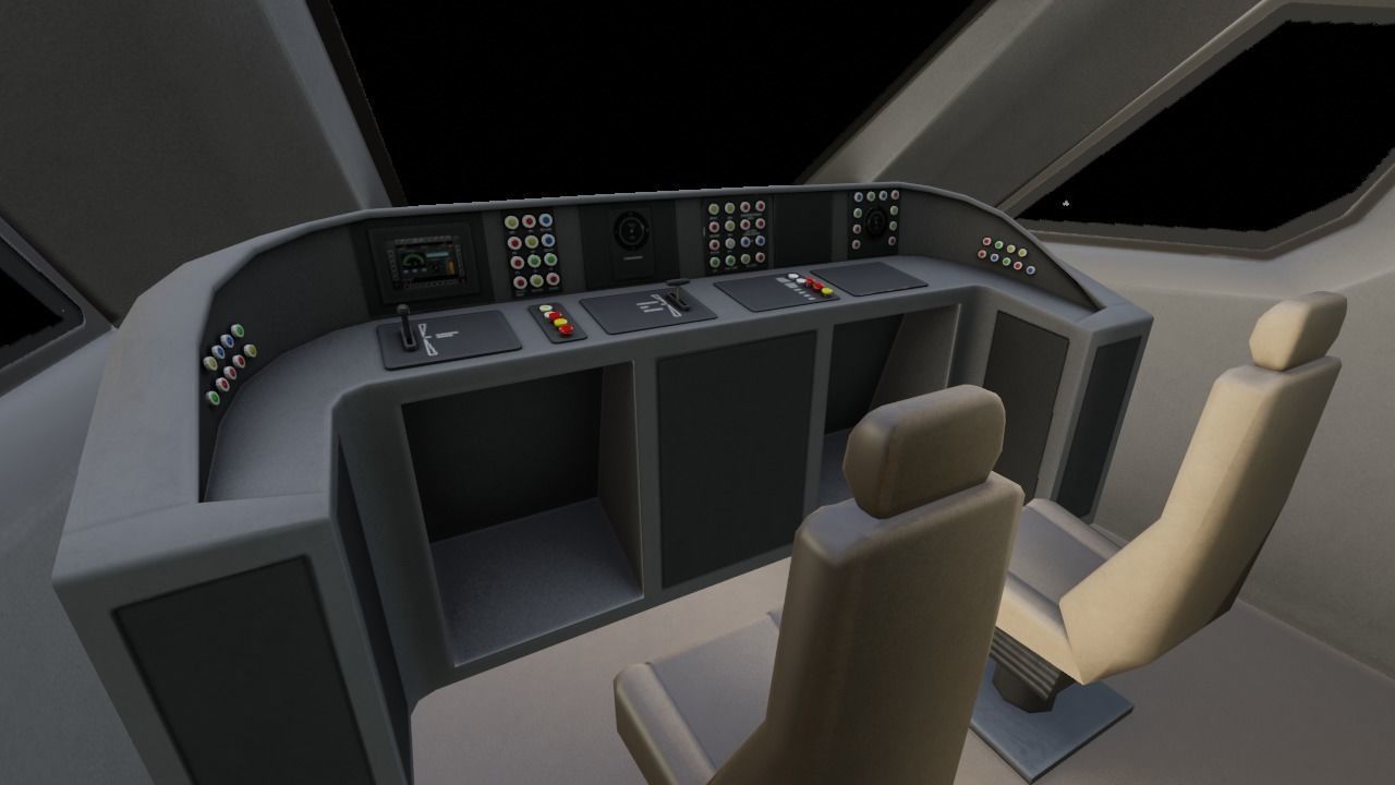 vande bharat express train 18 Low-poly 3D model_16