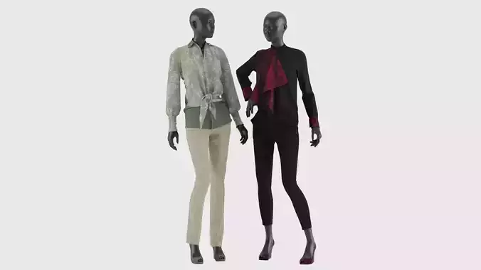 Woman Outdoor Clothes 03