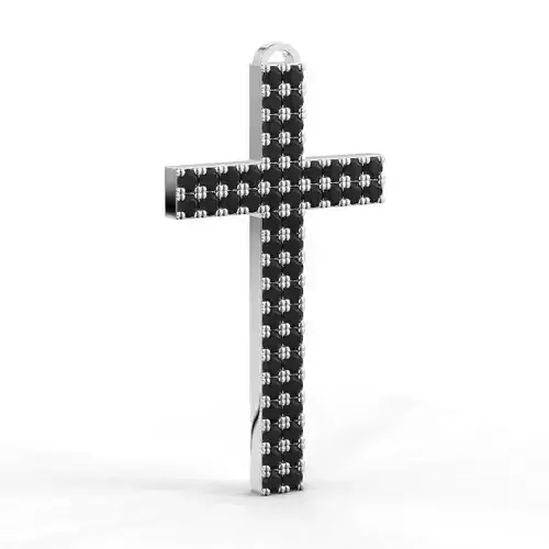 Pendant Cross Round