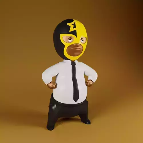 Brothers Lucha Small 3D print model