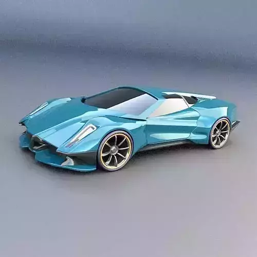 Akariox concept car 3D model