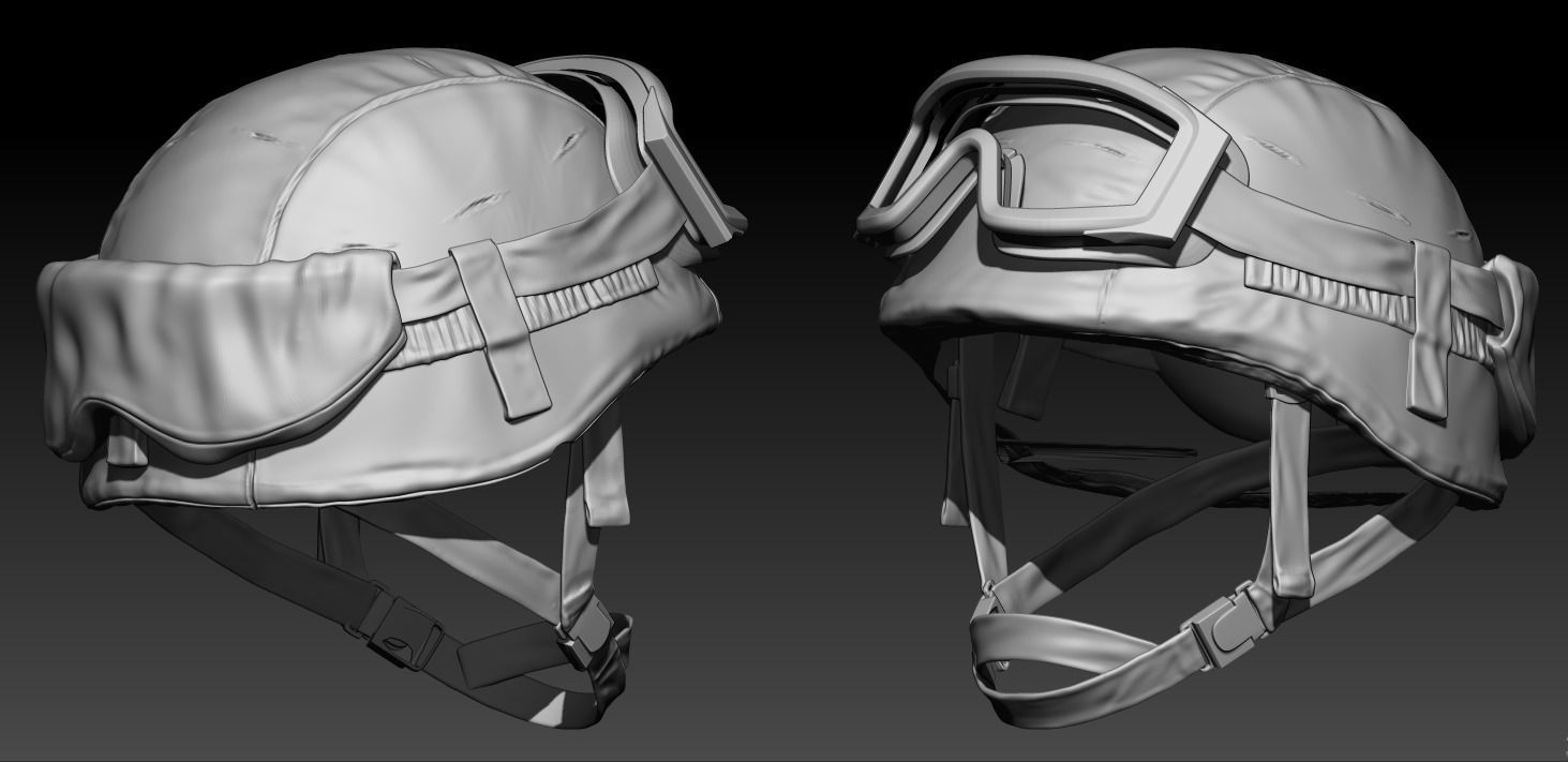 MILITARY Game Ready Croatian Soldier Character Low-poly 3D model_13