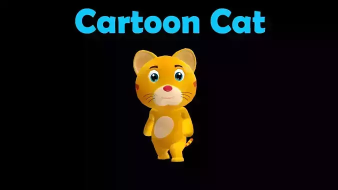 Cartoon Cat Animated