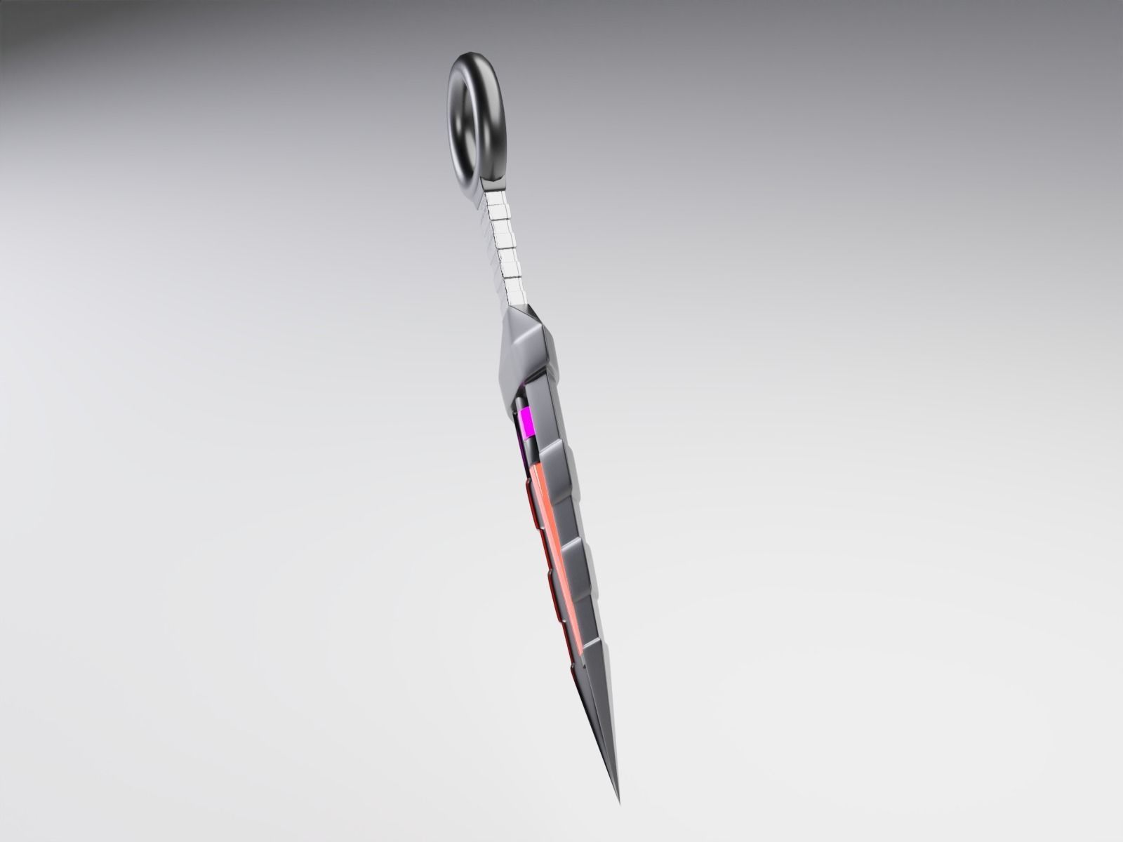 3D MODEL E4 Kunai Bomb 3D model_1