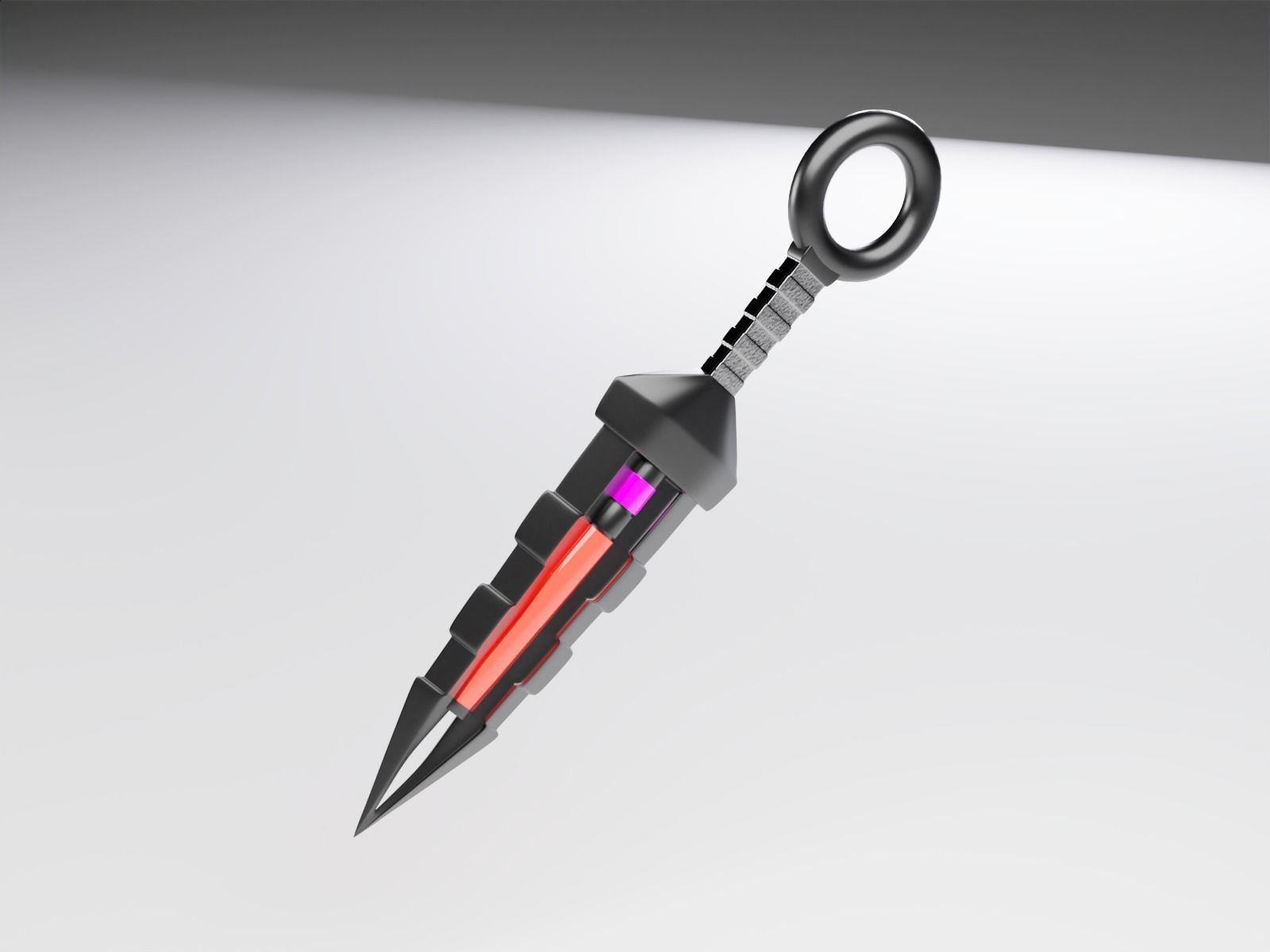 3D MODEL E4 Kunai Bomb 3D model_4