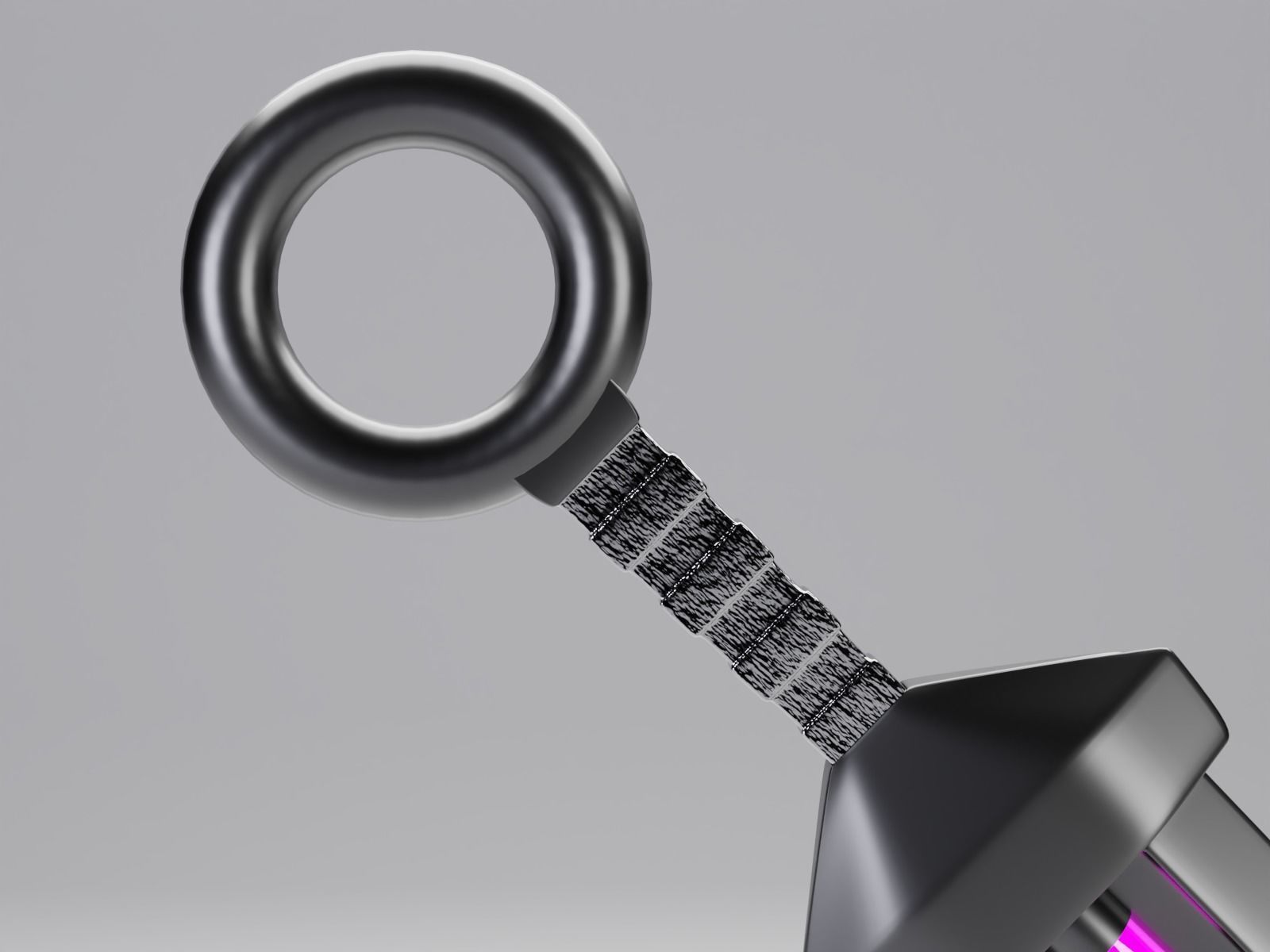 3D MODEL E4 Kunai Bomb 3D model_8