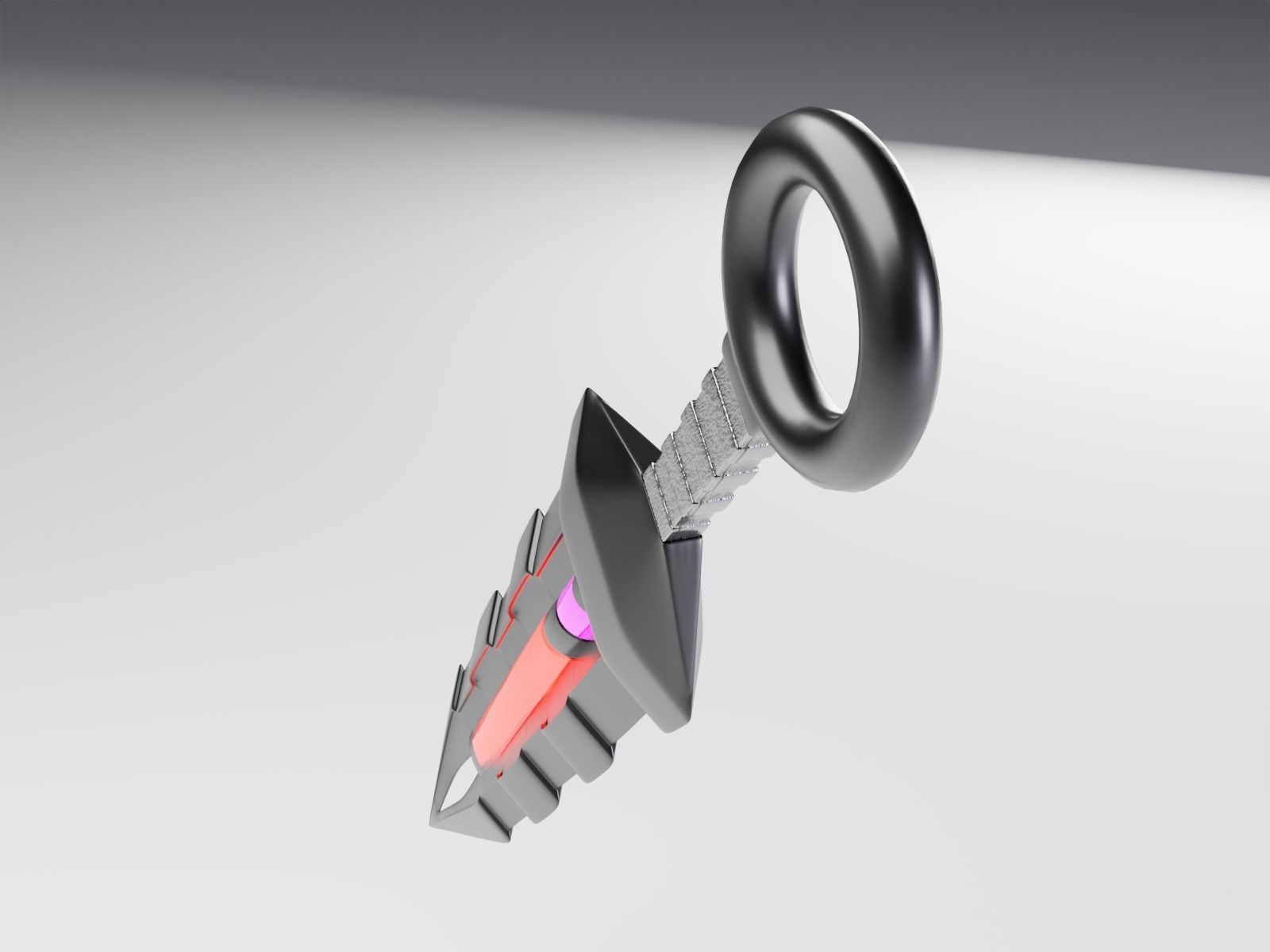 3D MODEL E4 Kunai Bomb 3D model_6