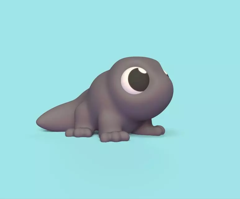 Komodo Dragon 3D print model_0