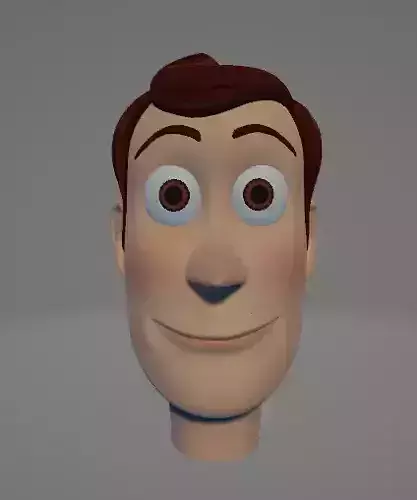 WOODY HEAD MOVIE ACCURATE TOY STORY