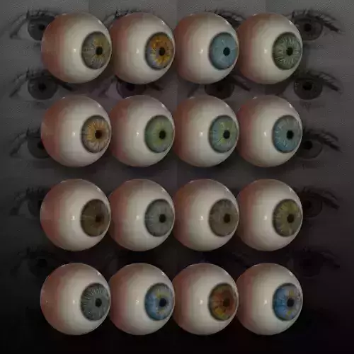 Eye See You - Vol 01 - Refraction Low-poly 3D model