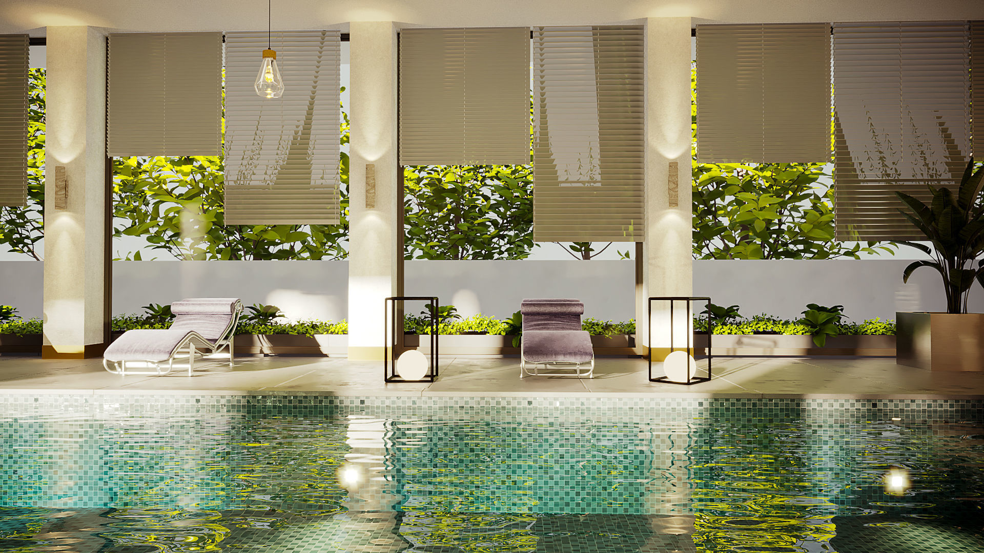 swimming pool 3d model  3D model_2