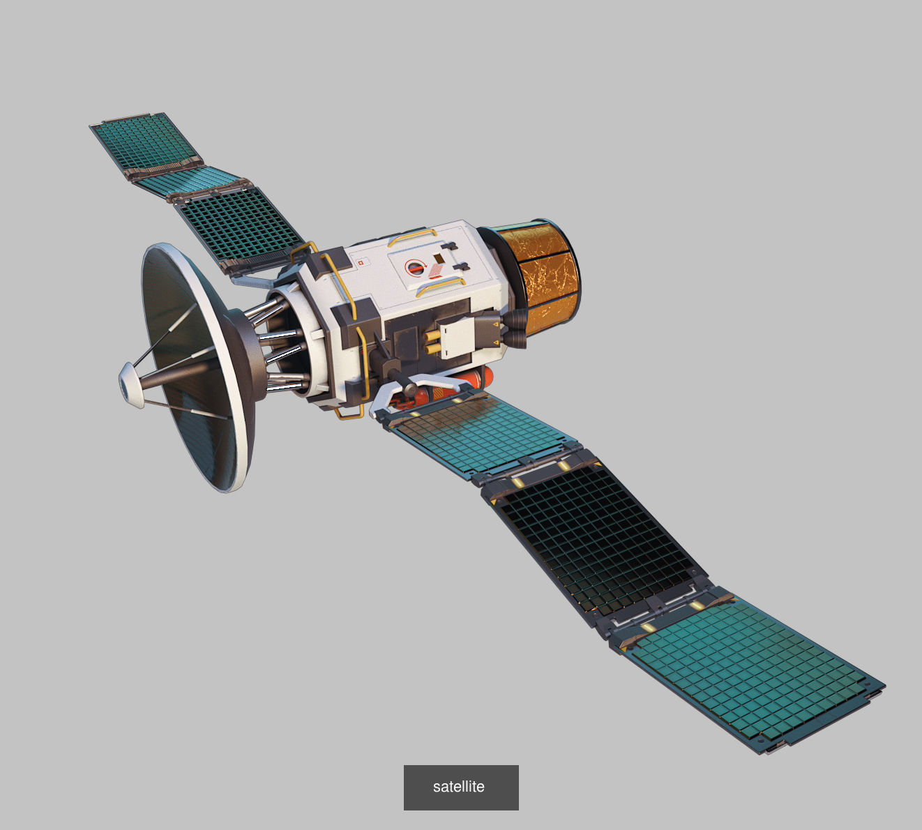 Game-ready sci-fi spaceships collection _5