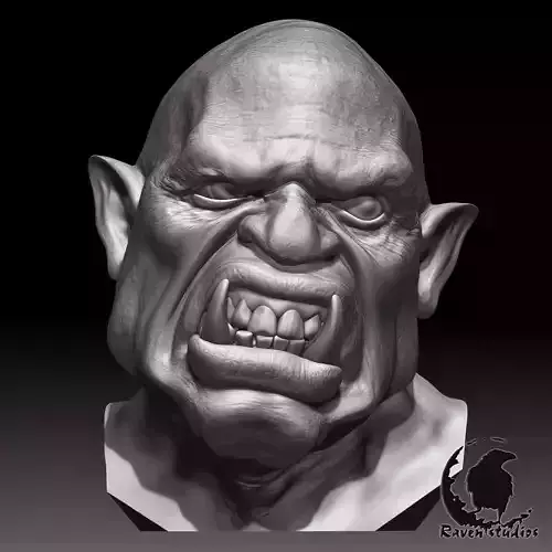 HD HEAD  OGRE HEAD