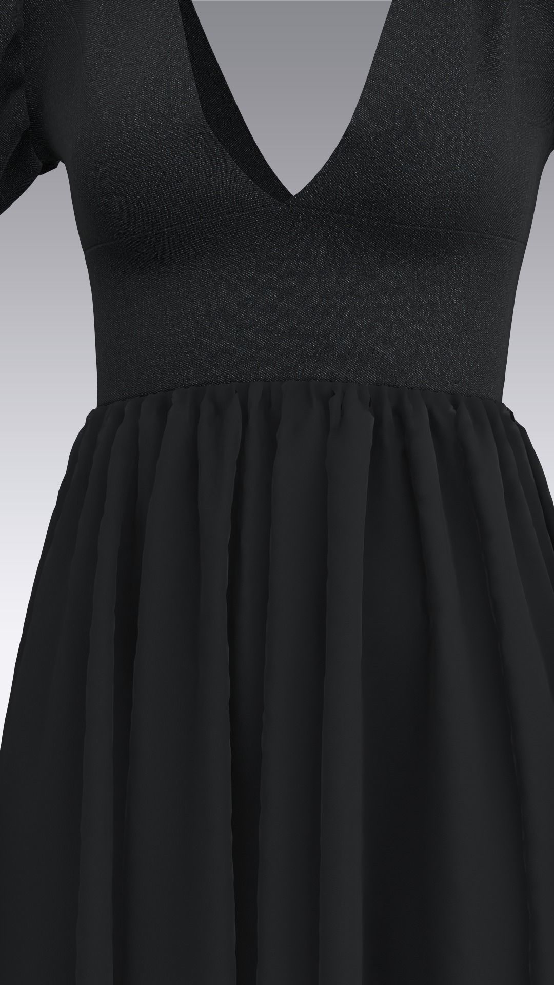 Dress Outfits MD CLO 3D ZPRJ ZPAC project files 3D model_41