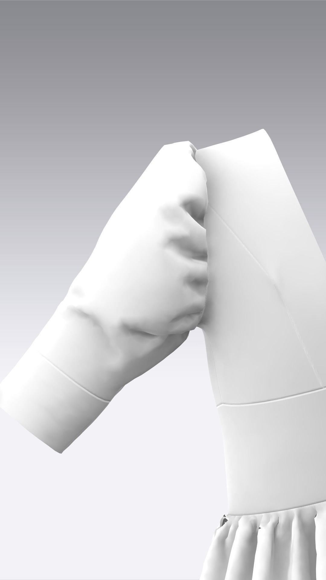 Dress Outfits MD CLO 3D ZPRJ ZPAC project files 3D model_20