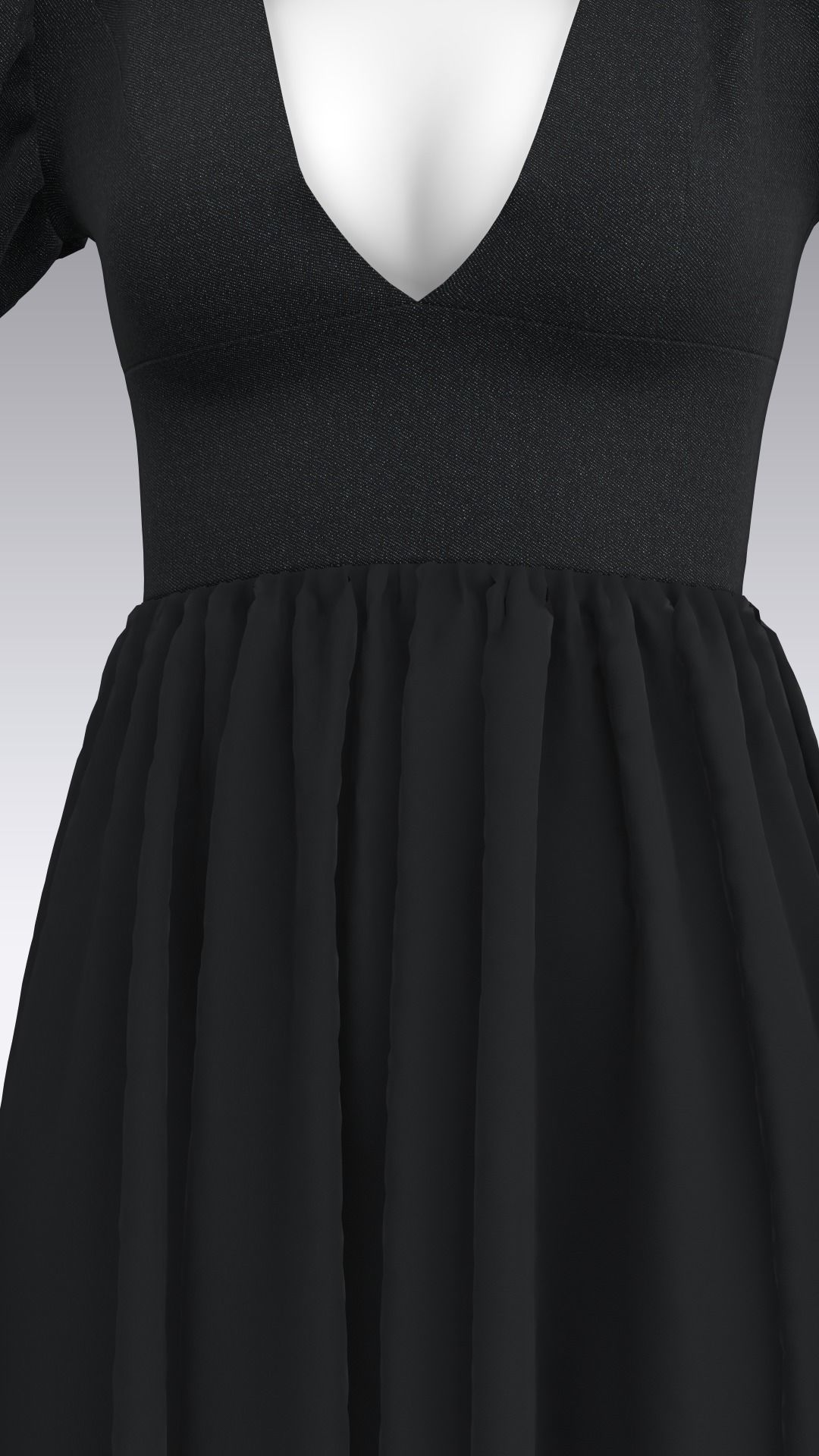 Dress Outfits MD CLO 3D ZPRJ ZPAC project files 3D model_37