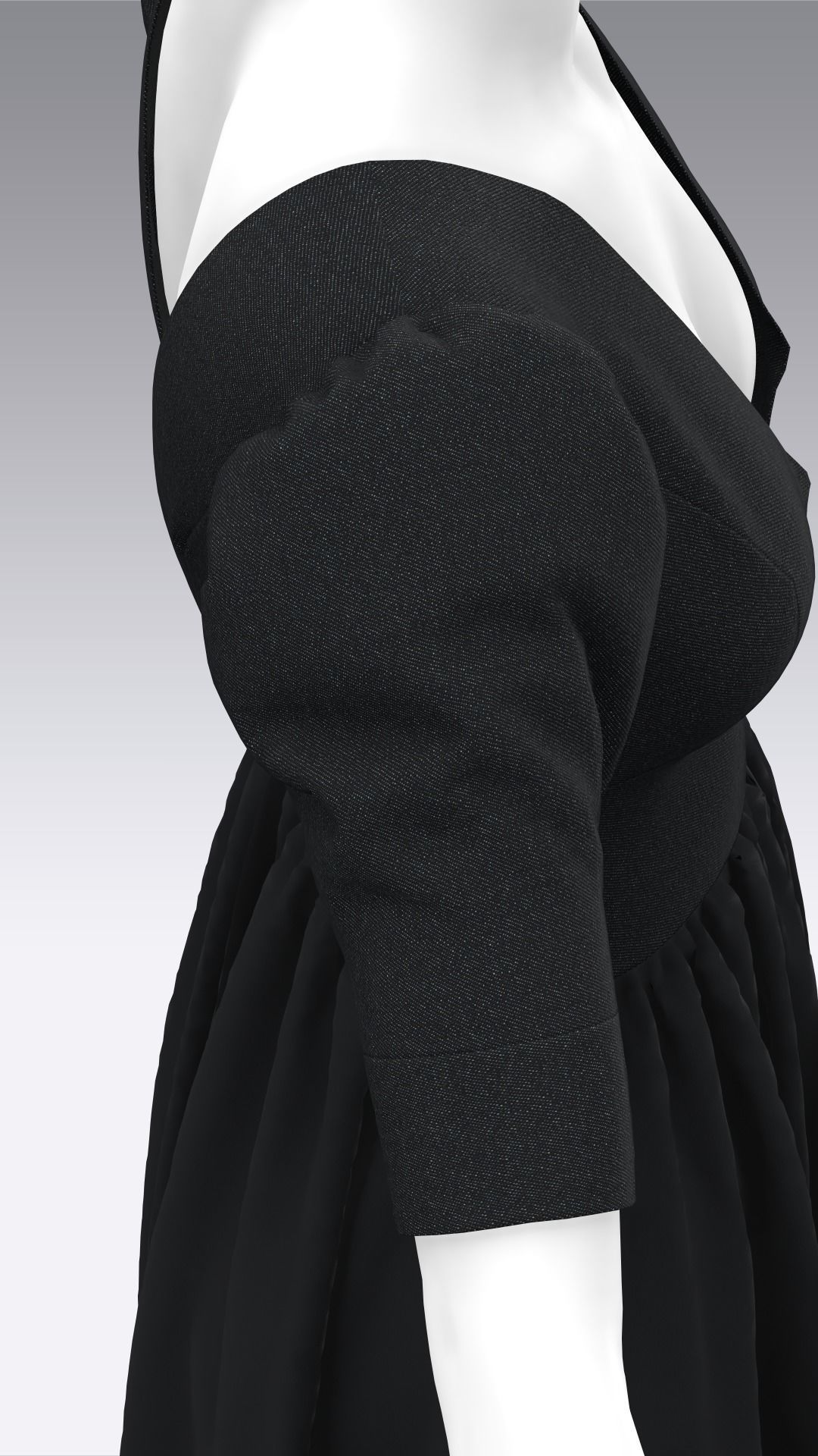 Dress Outfits MD CLO 3D ZPRJ ZPAC project files 3D model_26