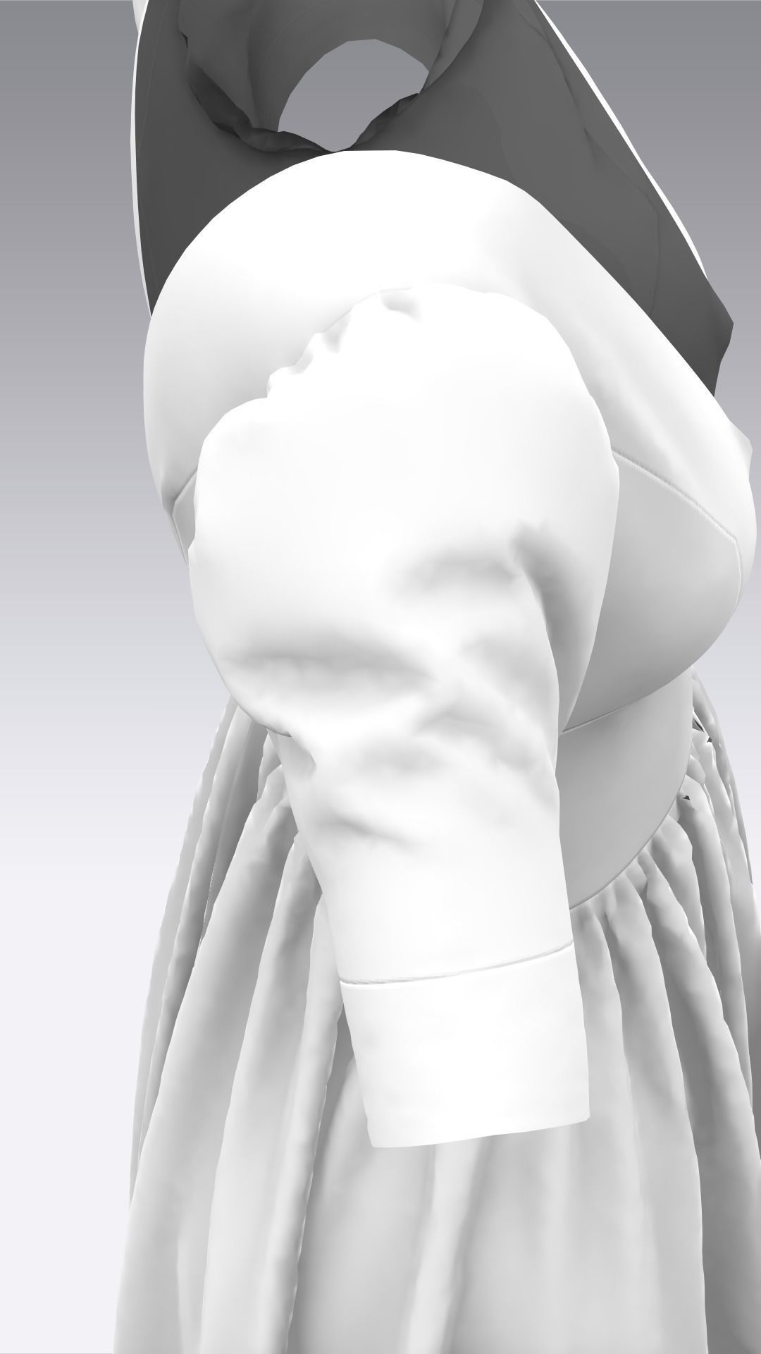 Dress Outfits MD CLO 3D ZPRJ ZPAC project files 3D model_23