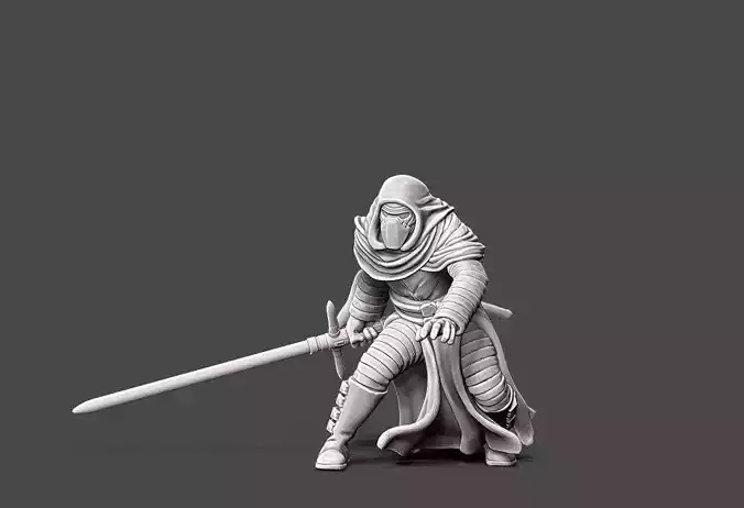 Dark adept - 35 mm scale