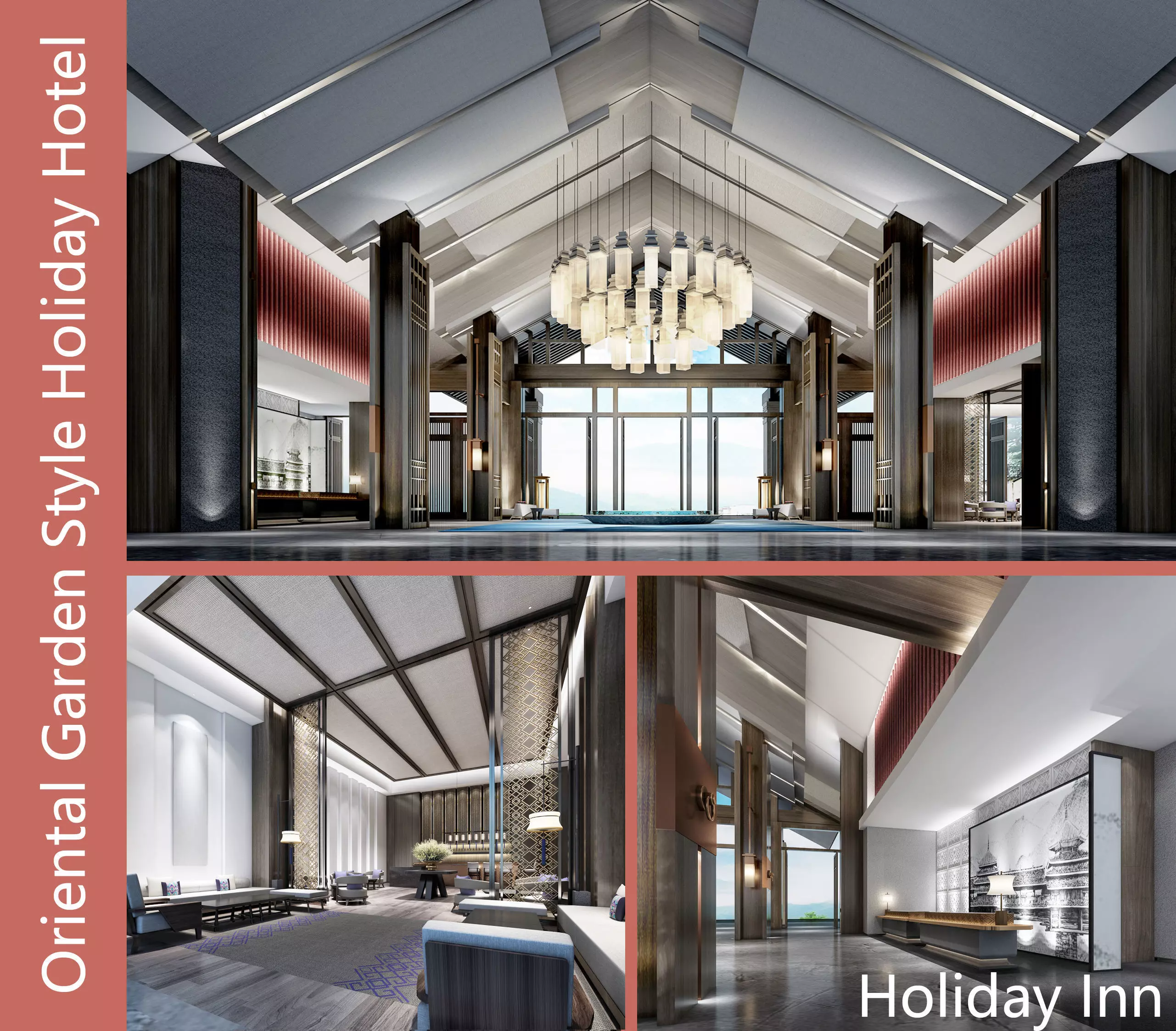 Oriental Garden Resort Hotel 3D model