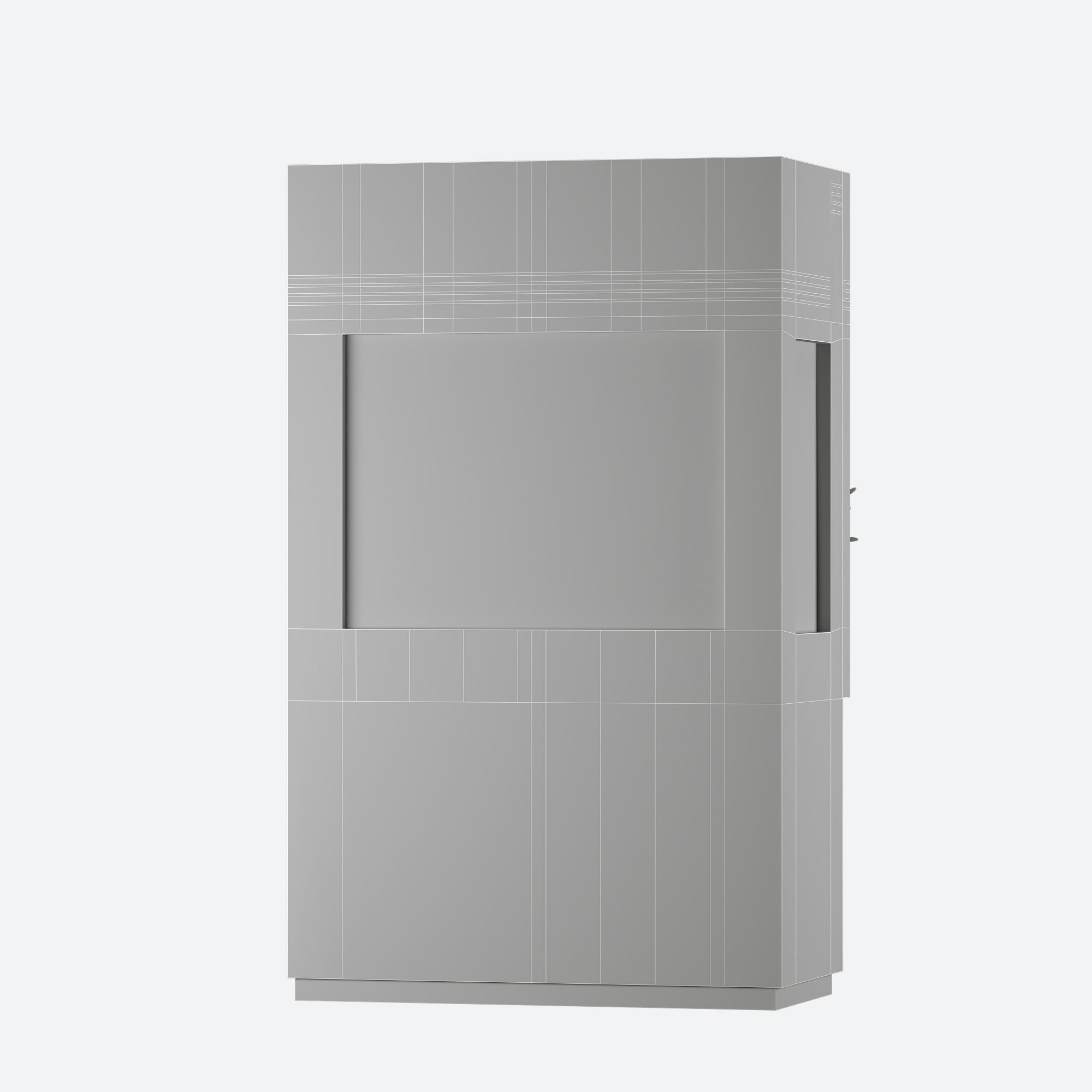 Lab Fume Hood 3D model_9