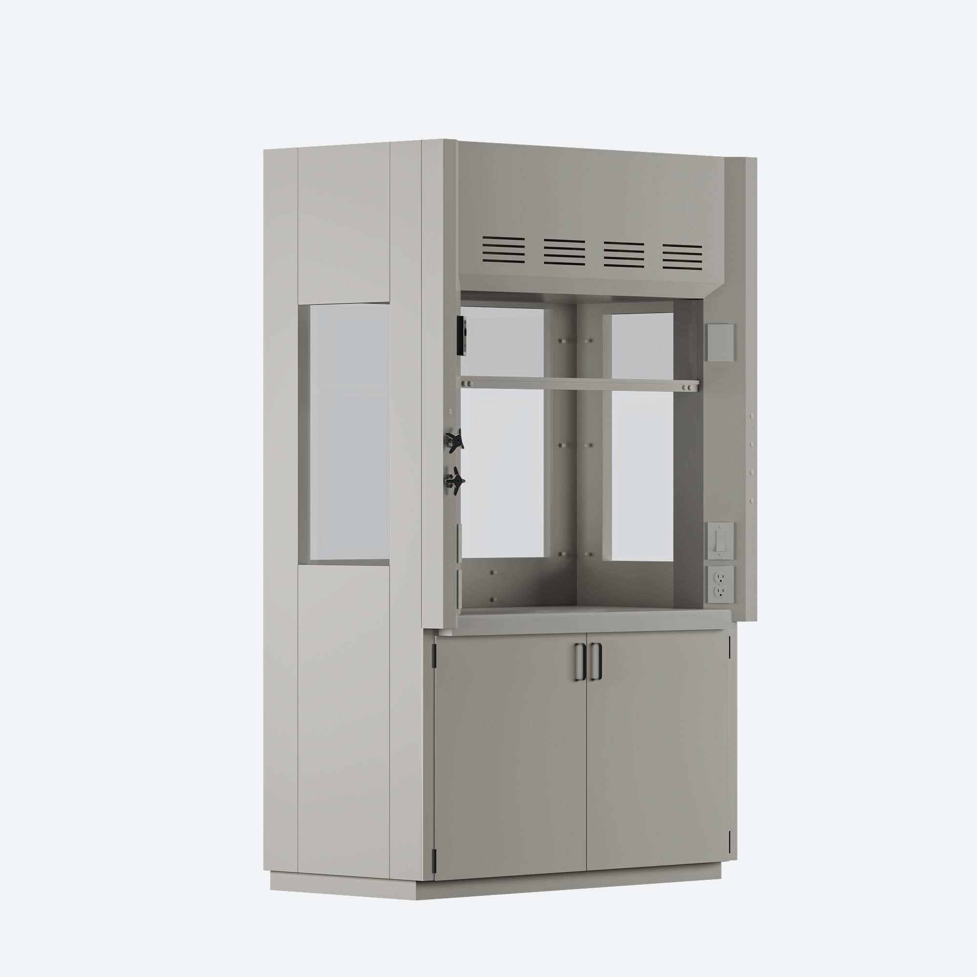 Lab Fume Hood 3D model_4