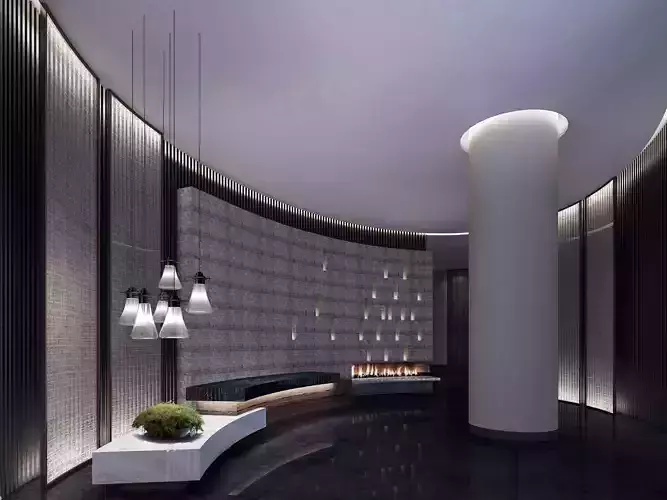 Fitness Center Reception Lobby