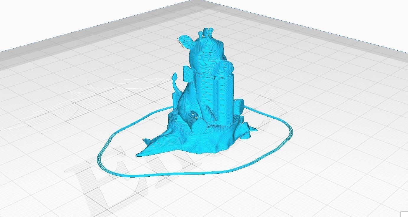 Giraffe 3D print model_9