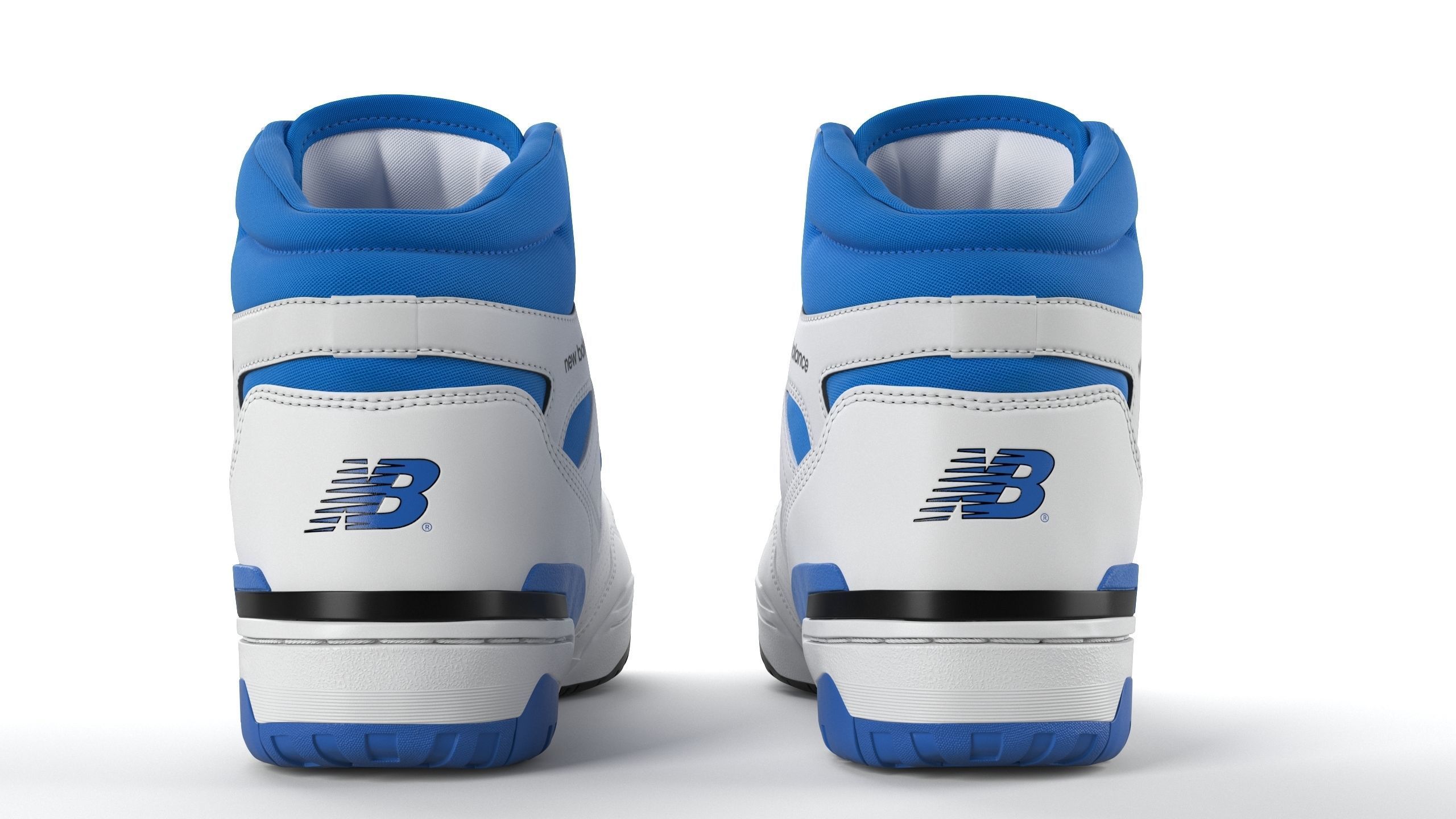 New balance 650 Blue PBR Low-poly 3D model_6