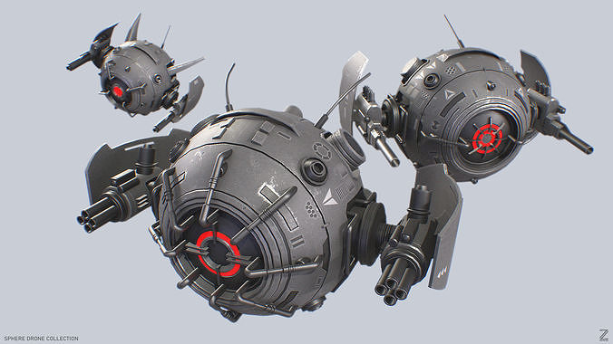 Sphere drone collection 
