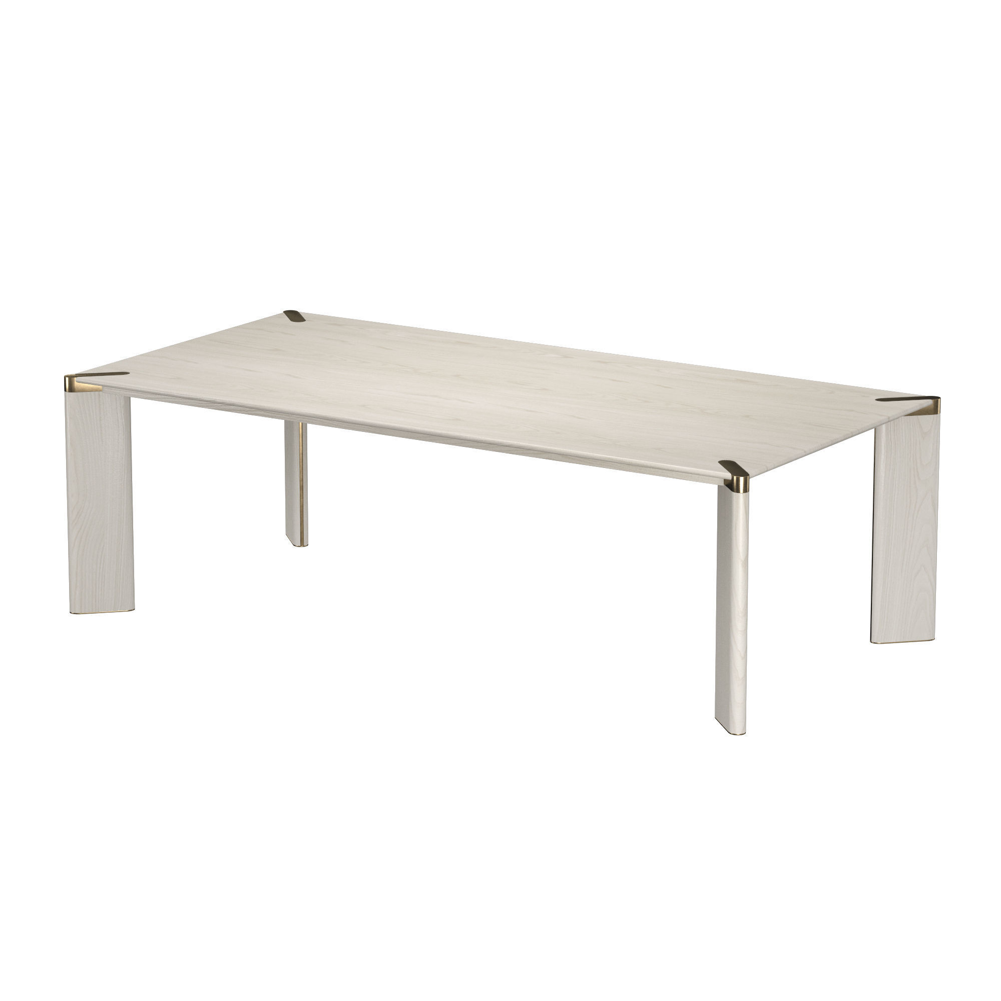 Ottanta Rectangular Dining Table 3D model_3