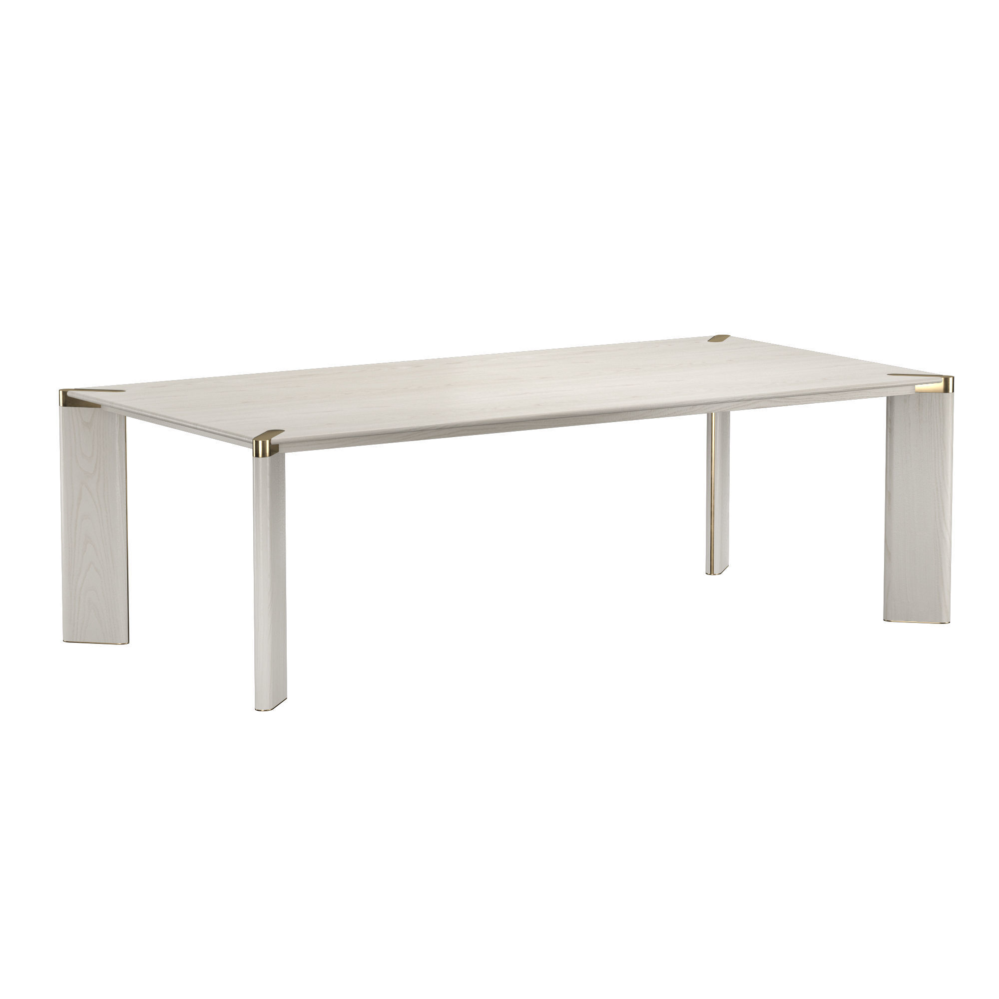Ottanta Rectangular Dining Table 3D model_1